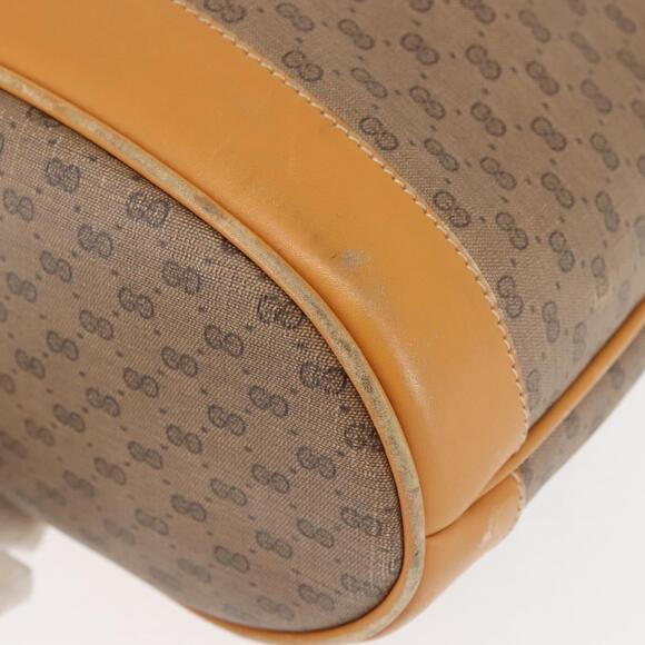 GUCCI Micro GG Supreme Shoulder Bag PVC Beige Gold 001 165 0937 Auth 143205 - Picture 16 of 16